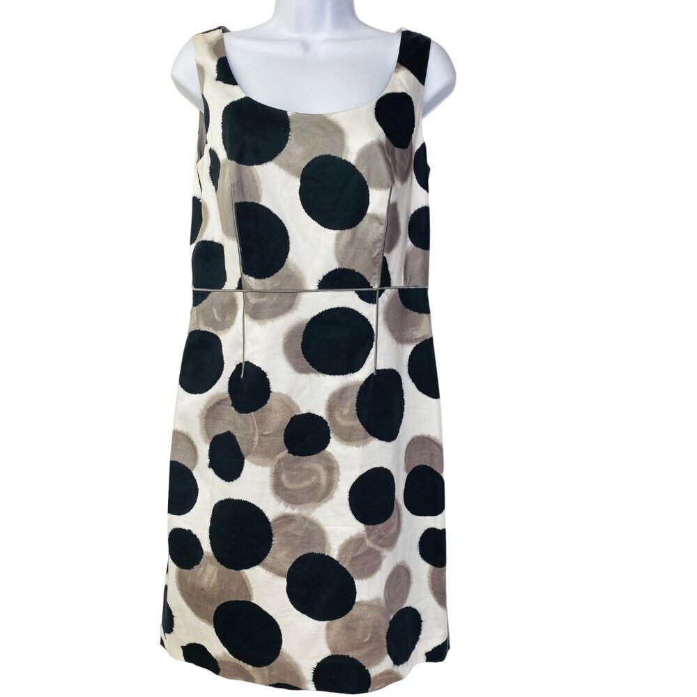 ANN TAYLOR SCOOP NECK SHEATH DRESS SIZE 4